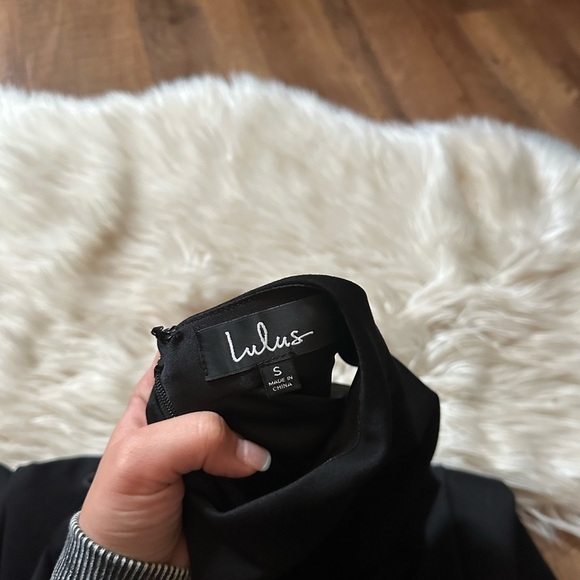 LULU’S Loving You Is Easy Black Skater Dress - Picture 4 of 4